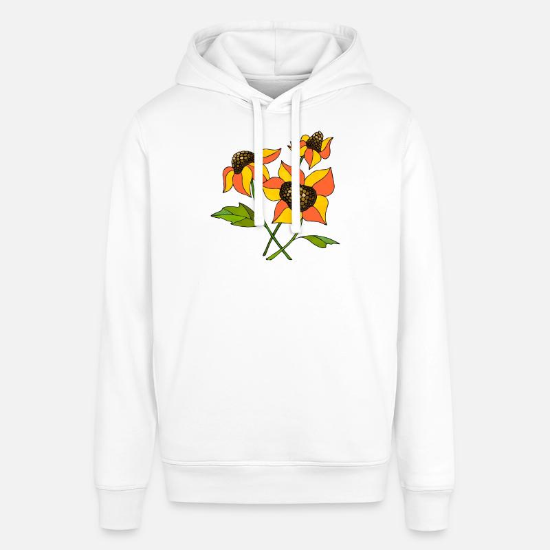 Fleur - Sweat à capuche SOUNDER Stanley/Stella Unisexe - blanc