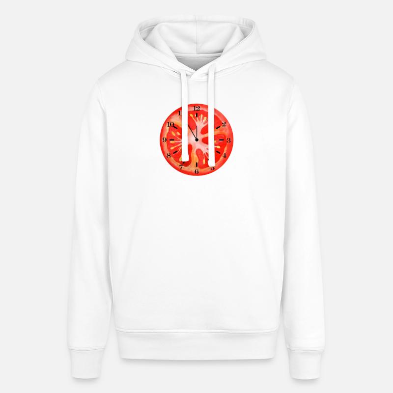 C’est l’heure des tomates - Sweat à capuche SOUNDER Stanley/Stella Unisexe - blanc