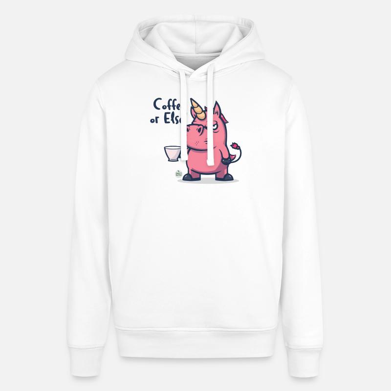 Kaffee hin oder her! - Stanley/Stella Unisex Hoodie SOUNDER - Weiß