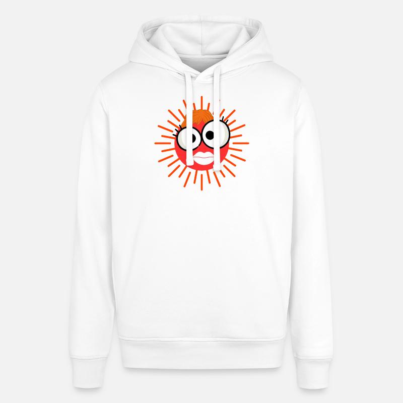 Madame soleil - Sweat à capuche SOUNDER Stanley/Stella Unisexe - blanc
