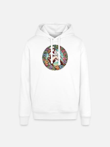 Pinup Southern Belle - Stanley/Stella SOUNDER Unisex Hoodie - white