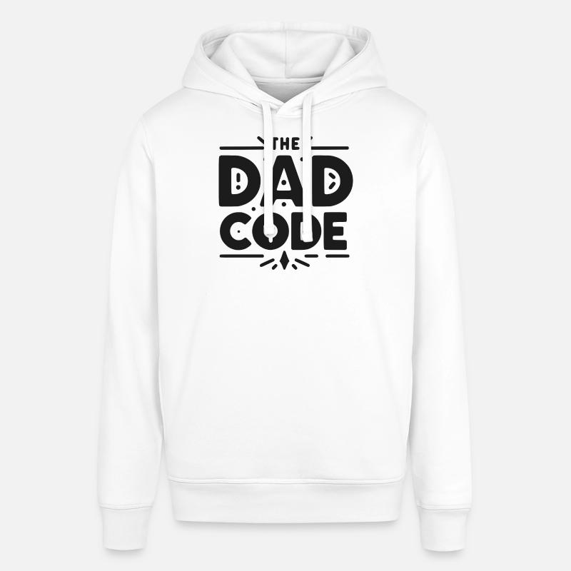Le code du papa - Sweat à capuche SOUNDER Stanley/Stella Unisexe - blanc