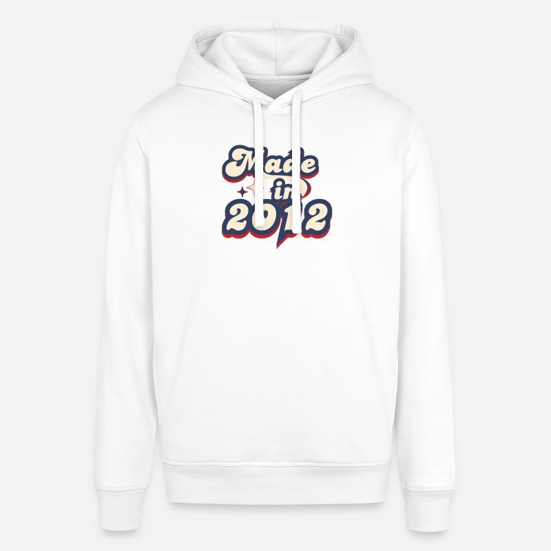 Made in 2012 retro - Sweat à capuche SOUNDER Stanley/Stella Unisexe - blanc