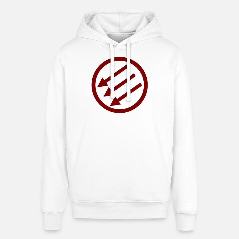 Järnfronten / Eiserne Front / Iron Front - Stanley/Stella Unisex Hoodie SOUNDER - Weiß