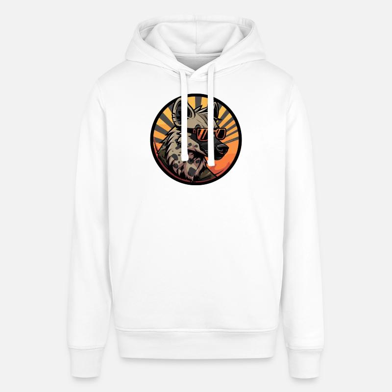 Hyäne Cool Comic - Stanley/Stella Unisex Hoodie SOUNDER - Weiß