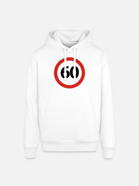 60th Birthday - Stanley/Stella SOUNDER Unisex Hoodie - white
