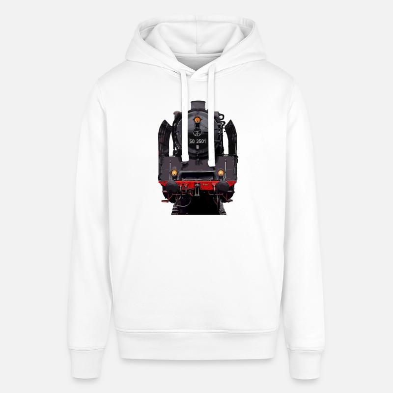 Dampflok 50 3501 - Stanley/Stella Unisex Hoodie SOUNDER - Weiß