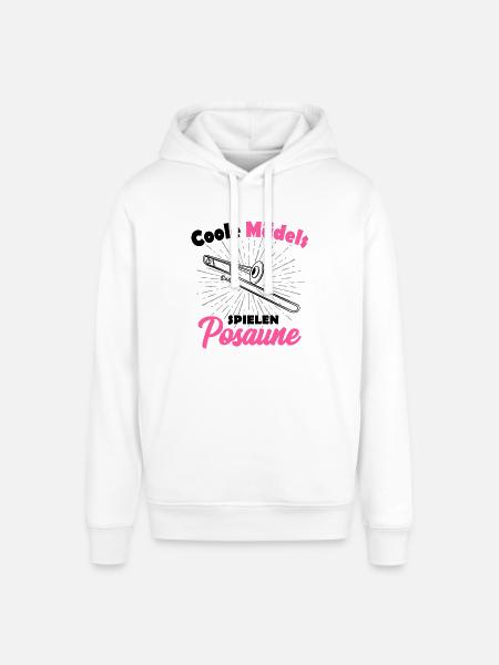 Posaune - Stanley/Stella Unisex Hoodie SOUNDER - Weiß