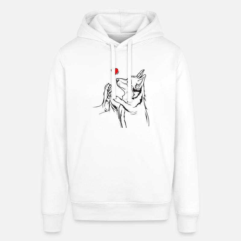 Corgi - Sweat à capuche SOUNDER Stanley/Stella Unisexe - blanc
