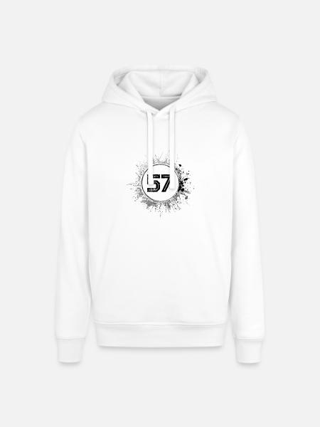57 Number of blobs - Stanley/Stella SOUNDER Unisex Hoodie - white