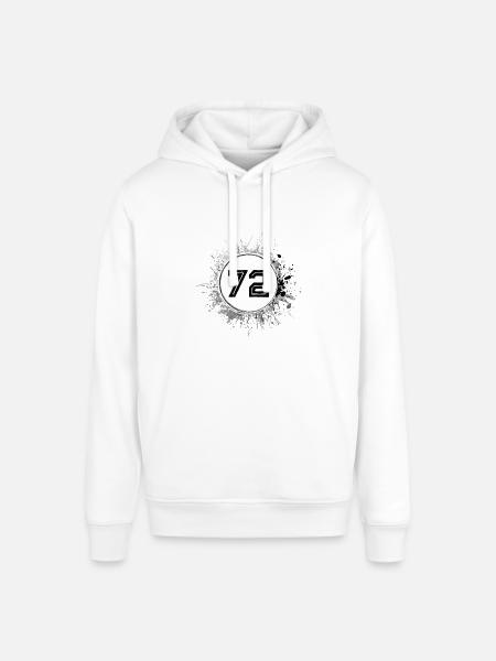 72 Number of blobs - Stanley/Stella SOUNDER Unisex Hoodie - white