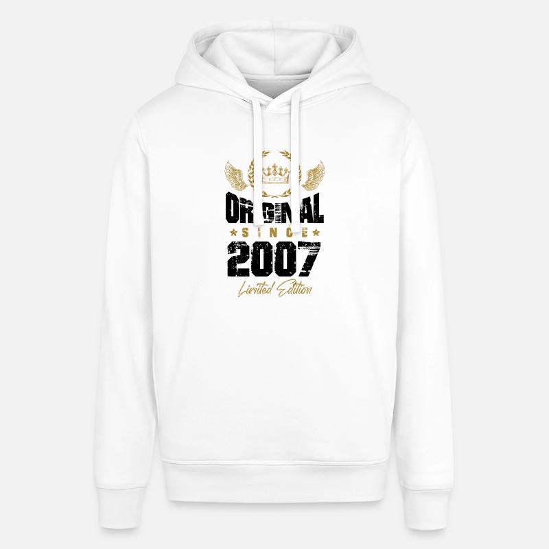 Édition limitée 2007 - Sweat à capuche SOUNDER Stanley/Stella Unisexe - blanc