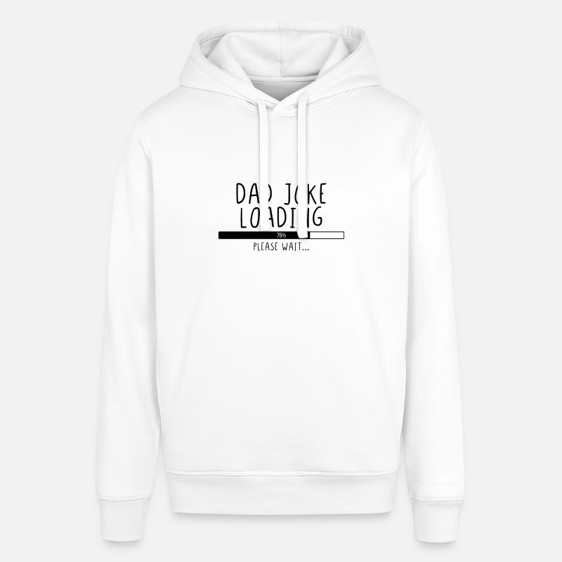 Dad Joke Loading Please Wait - Sweat à capuche SOUNDER Stanley/Stella Unisexe - blanc