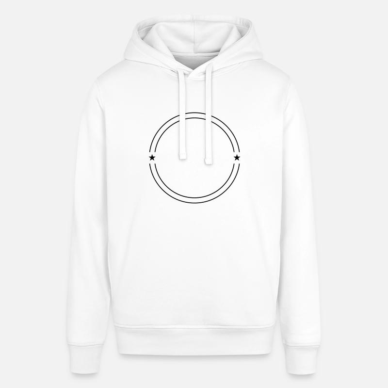 Conception de cercle - Sweat à capuche SOUNDER Stanley/Stella Unisexe - blanc