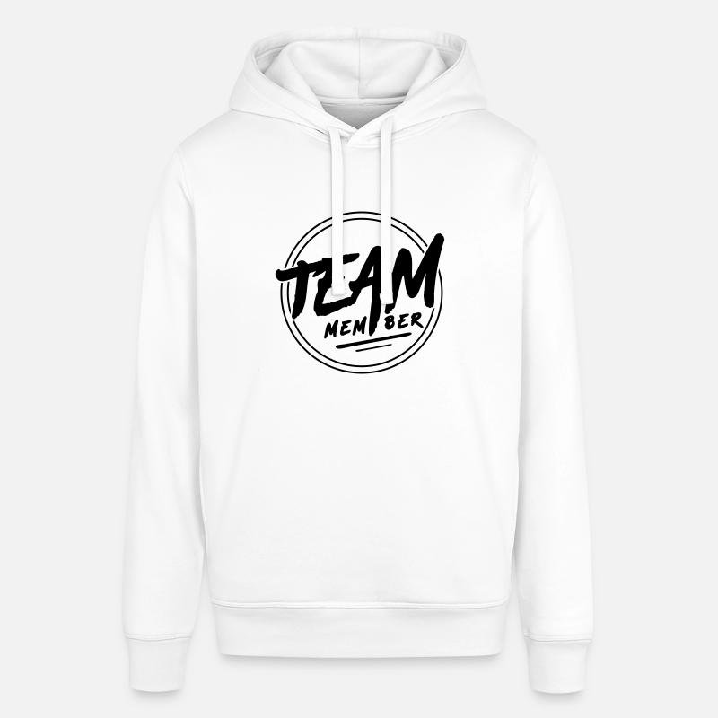 Emblème du membre de l’équipe - Sweat à capuche SOUNDER Stanley/Stella Unisexe - blanc