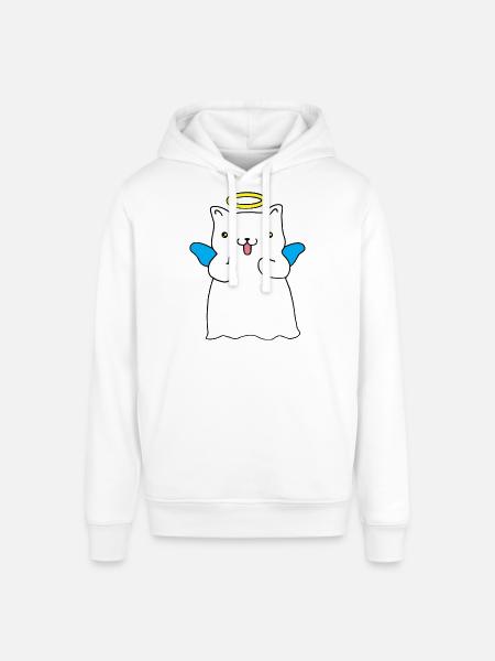 Mischievous angel - Stanley/Stella SOUNDER Unisex Hoodie - white