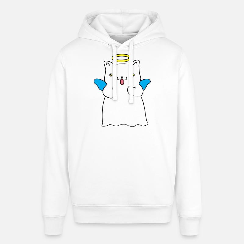 Ange espiègle - Sweat à capuche SOUNDER Stanley/Stella Unisexe - blanc