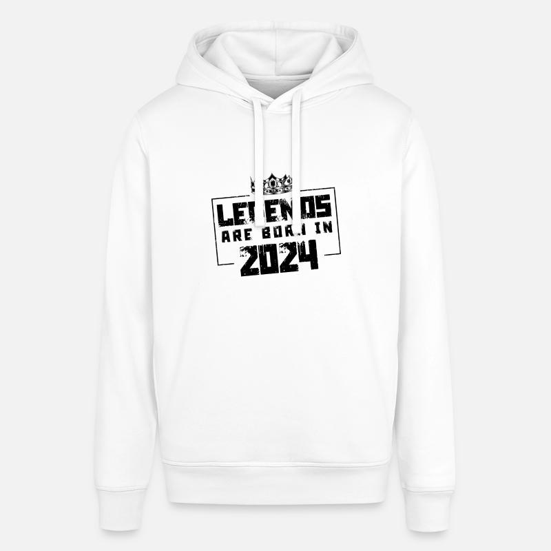 2024 légendes nées en - Sweat à capuche SOUNDER Stanley/Stella Unisexe - blanc