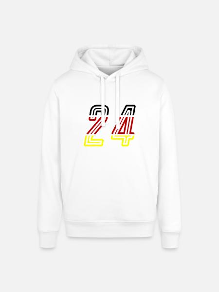 24 number symbol Germany - Stanley/Stella SOUNDER Unisex Hoodie - white