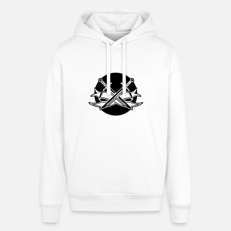 Symbole de l’épée - Sweat à capuche SOUNDER Stanley/Stella Unisexe - blanc