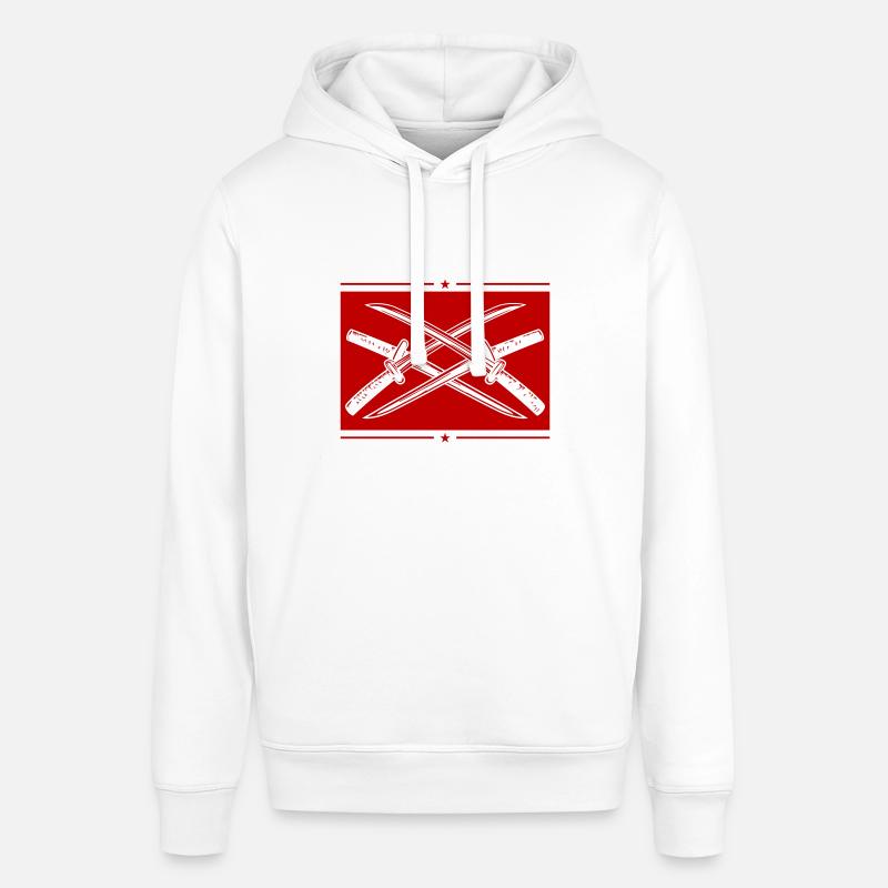 Samurai Sword Element - Stanley/Stella SOUNDER Unisex Hoodie - white