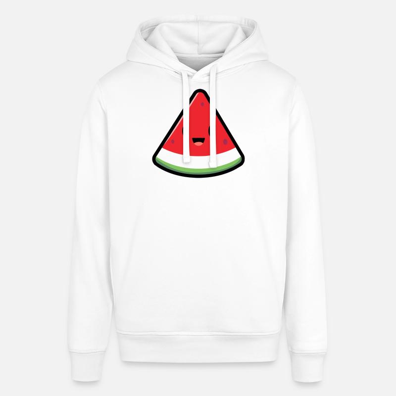 Mignonne pastèque - cadeau mignon été 2026 - Sweat à capuche SOUNDER Stanley/Stella Unisexe - blanc