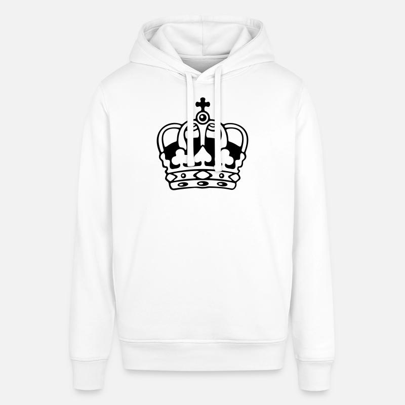 Couronne / Couronne - Sweat à capuche SOUNDER Stanley/Stella Unisexe - blanc