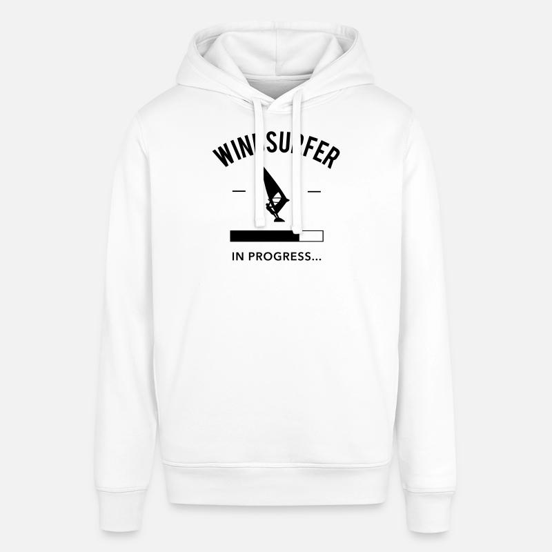 Windsurfer in Progress - Sweat à capuche SOUNDER Stanley/Stella Unisexe - blanc