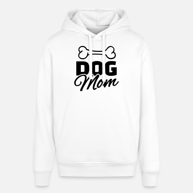 Dog Mom - Sweat à capuche SOUNDER Stanley/Stella Unisexe - blanc