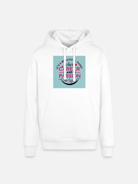 Nurse T shirt design - Stanley/Stella SOUNDER Unisex Hoodie - white