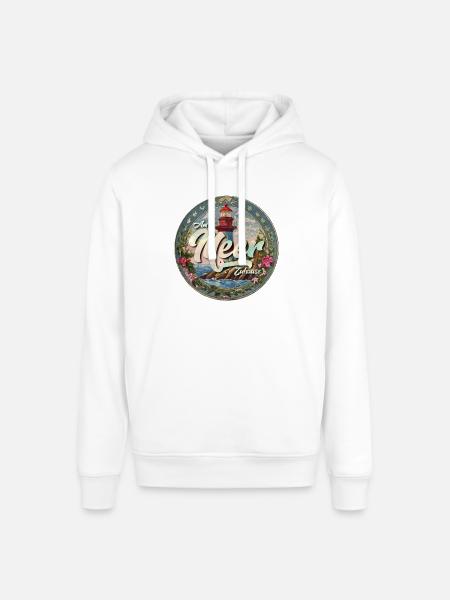 Am Meer. Zuhause. - Stanley/Stella Unisex Hoodie SOUNDER - Weiß