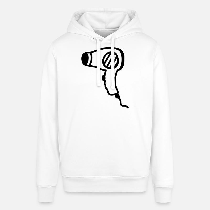 Sèche-cheveux - Sèche-cheveux - Ligne - Sweat à capuche SOUNDER Stanley/Stella Unisexe - blanc