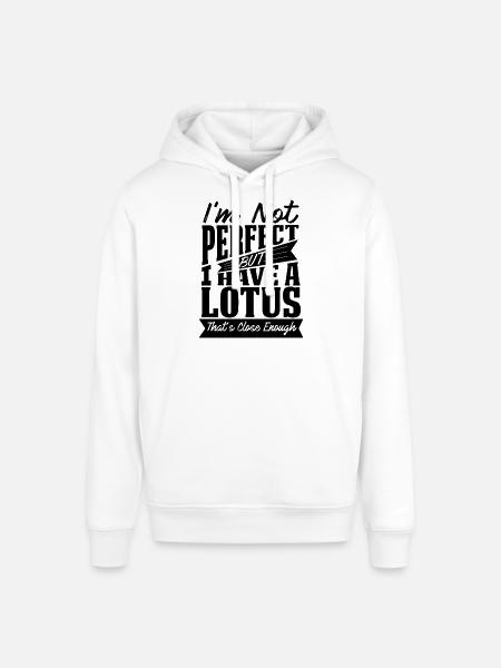 PERFEKT MIT LOTUS CAR - Stanley/Stella Unisex Hoodie SOUNDER - Weiß