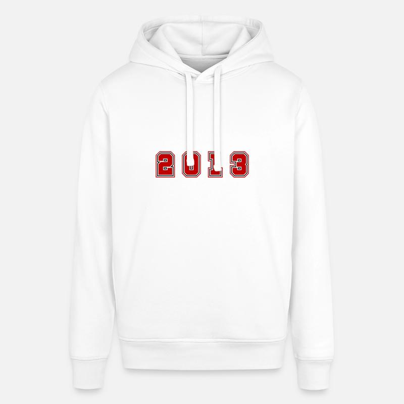 Numéro de l’année 2013 - Sweat à capuche SOUNDER Stanley/Stella Unisexe - blanc