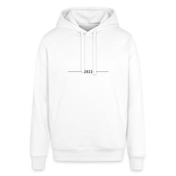 2023 Dash - Stanley/Stella SOUNDER Unisex Hoodie - white - Front - Alina (178cm) & Michal (187cm)