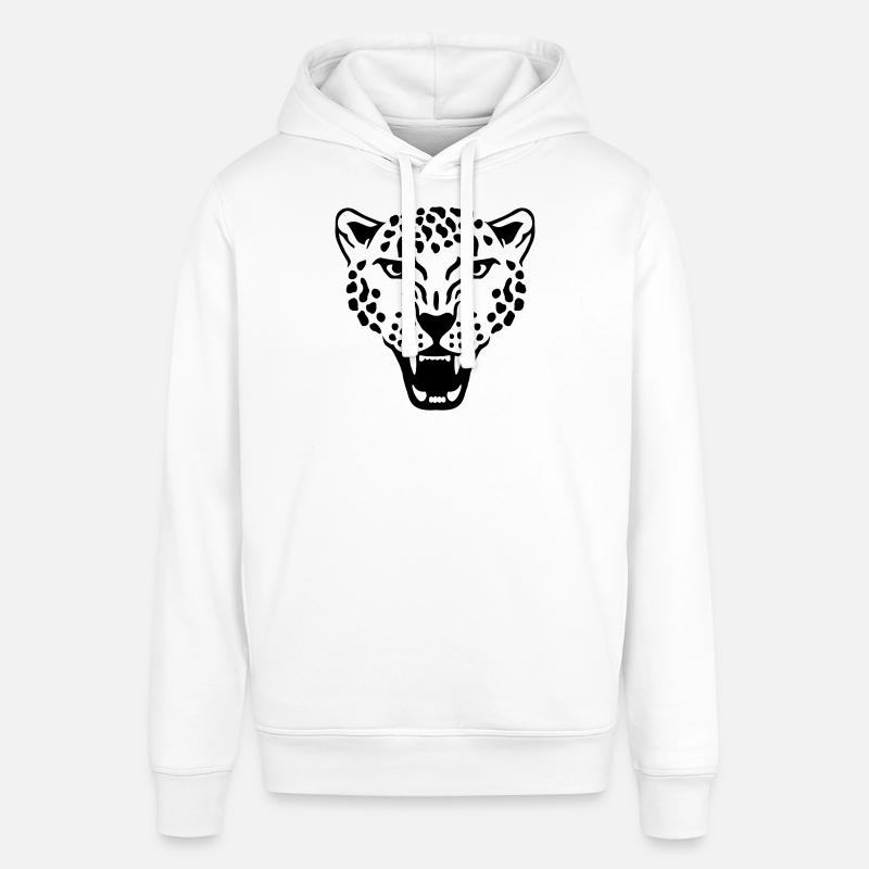 Leopard - Sweat à capuche SOUNDER Stanley/Stella Unisexe - blanc