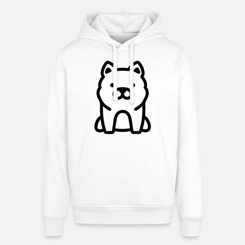 Chien - Sweat à capuche SOUNDER Stanley/Stella Unisexe - blanc