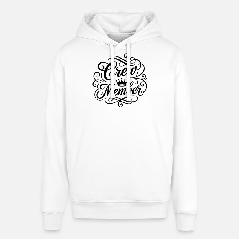 Membre d’équipage Krone - Sweat à capuche SOUNDER Stanley/Stella Unisexe - blanc