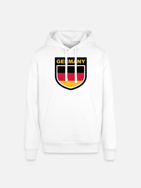 germany_emblem - Sweat à capuche SOUNDER Stanley/Stella Unisexe - blanc