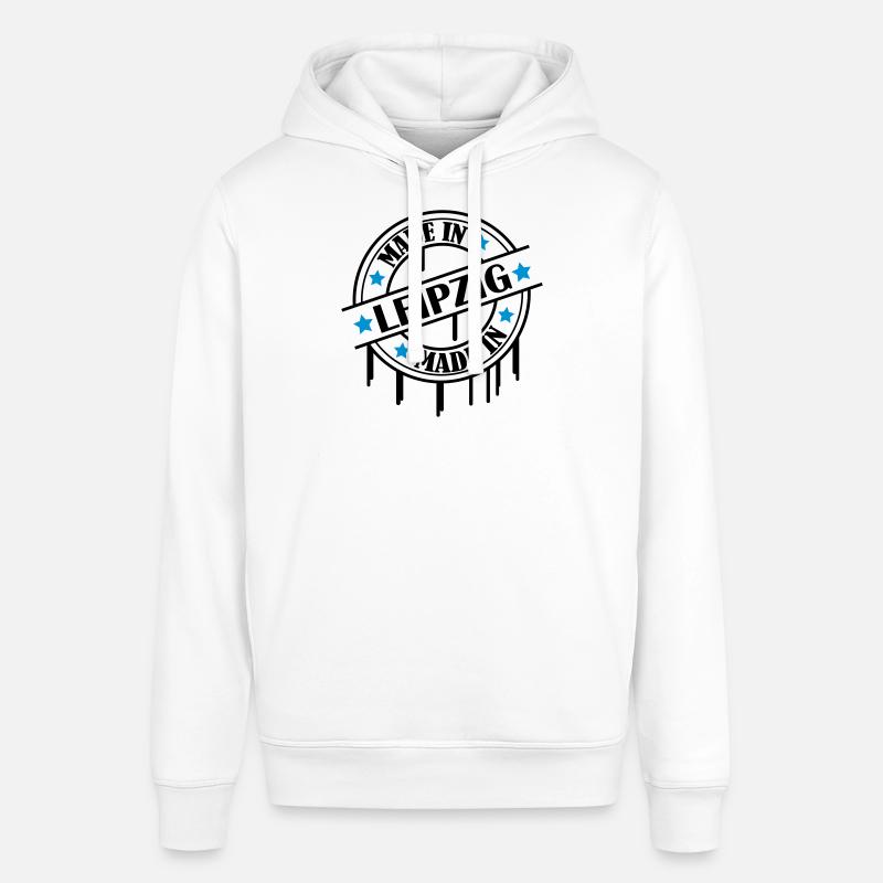 made_in_leipzig_02 - Stanley/Stella Unisex Hoodie SOUNDER - Weiß