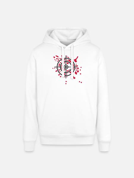 Blood - Stanley/Stella SOUNDER Unisex Hoodie - white