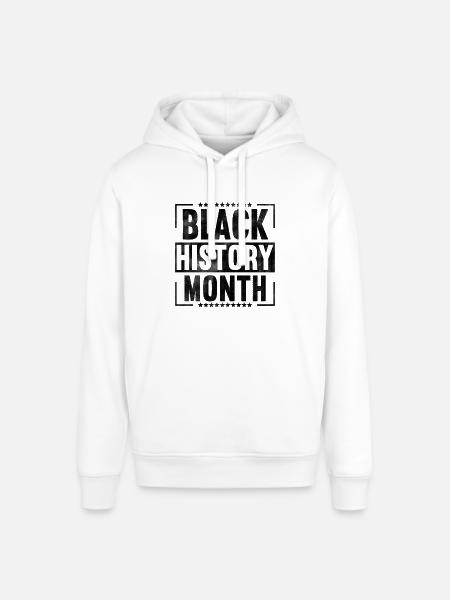Black History Month - Stanley/Stella SOUNDER Unisex Hoodie - white