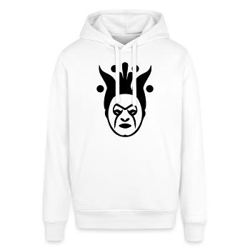 Clown - Stanley/Stella Unisex Hoodie SOUNDER - Weiß - Vorne - Alina (178cm) & Michal (187cm)