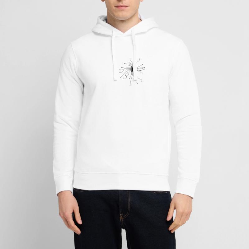 Processor, CPU, Technology, Electronics, Heart Stanley/Stella SOUNDER Unisex Hoodie