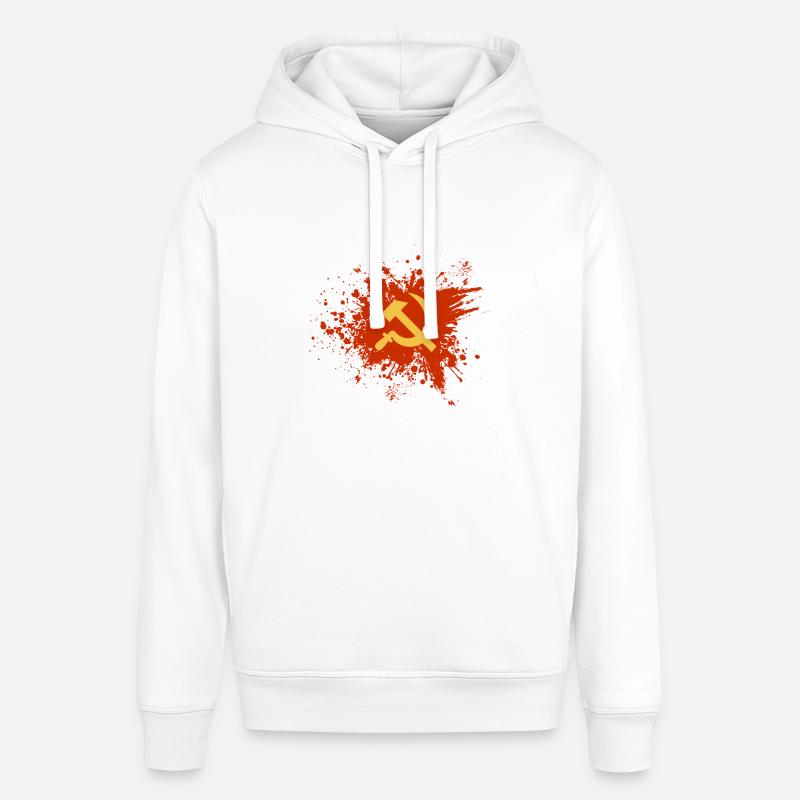 Conception du communisme rétro soviétique - Sweat à capuche SOUNDER Stanley/Stella Unisexe - blanc