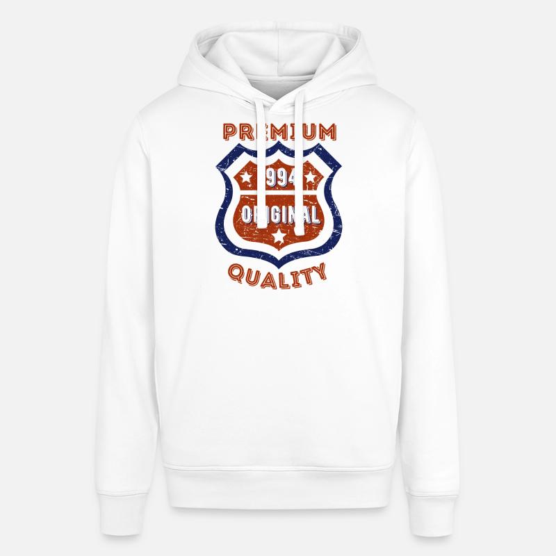 Qualité premium 1994 - Sweat à capuche SOUNDER Stanley/Stella Unisexe - blanc