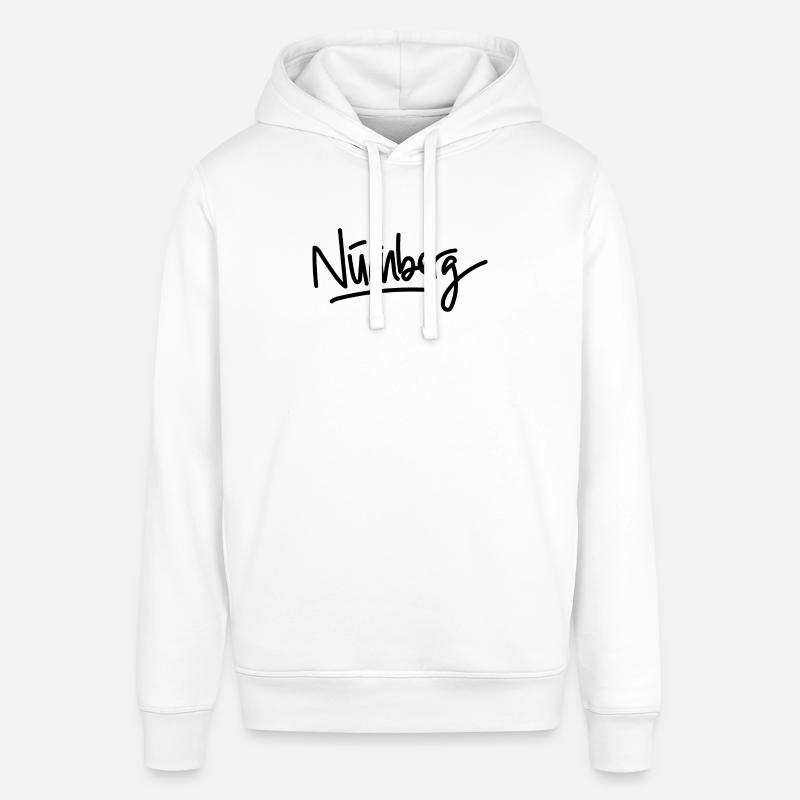 Nuremberg - écriture - Sweat à capuche SOUNDER Stanley/Stella Unisexe - blanc