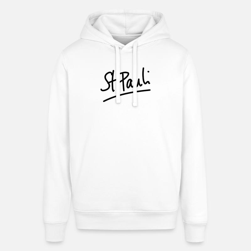St. Pauli - écriture - Sweat à capuche SOUNDER Stanley/Stella Unisexe - blanc