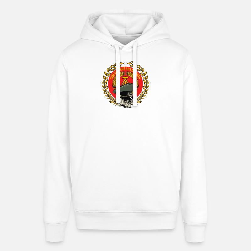 Légende Ossi du design de la RDA / DDR de Dresde - Sweat à capuche SOUNDER Stanley/Stella Unisexe - blanc