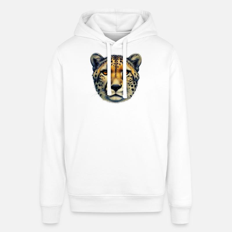 Guépard - Sweat à capuche SOUNDER Stanley/Stella Unisexe - blanc